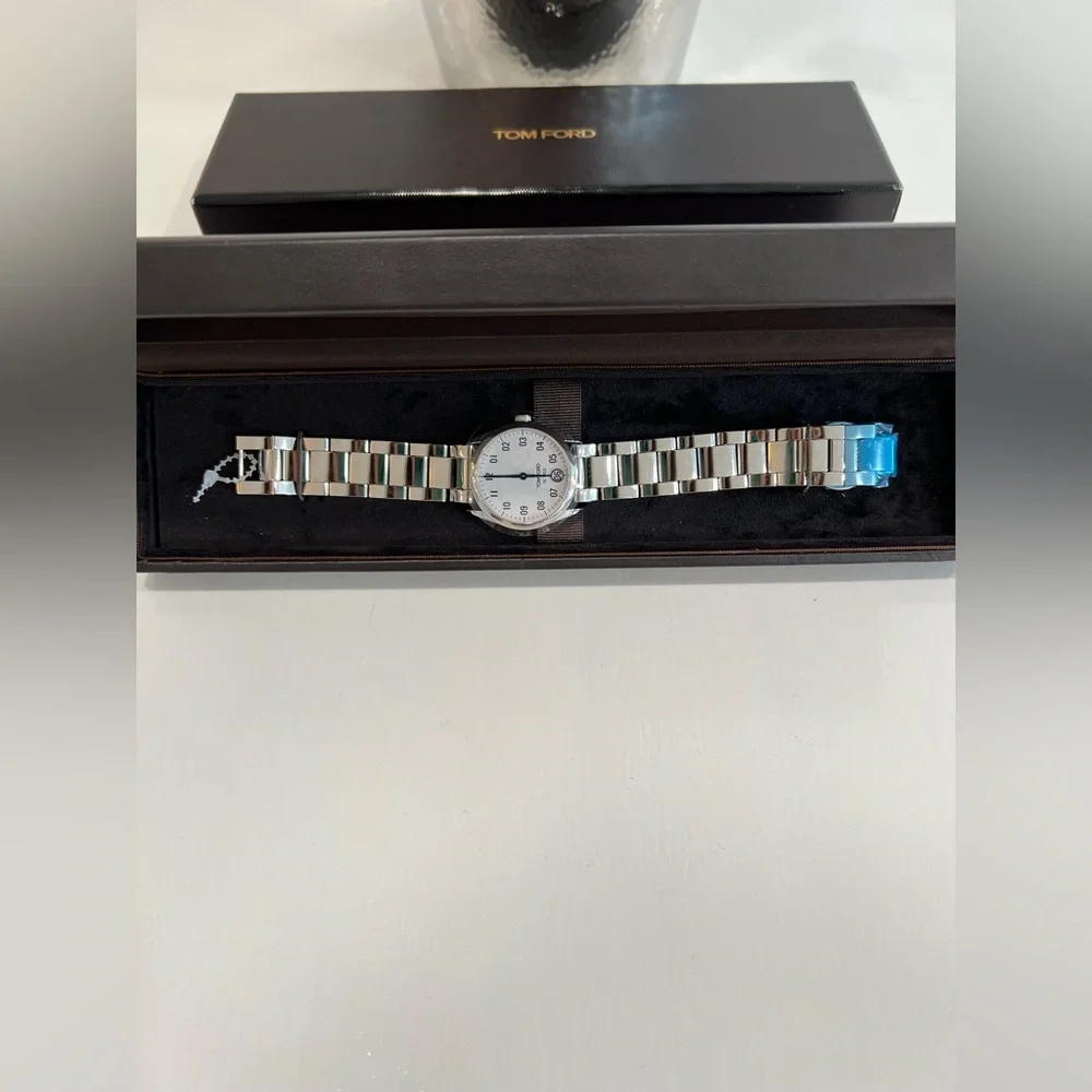 TOM FORD Stainless Steel No. 002 Watch 38mm